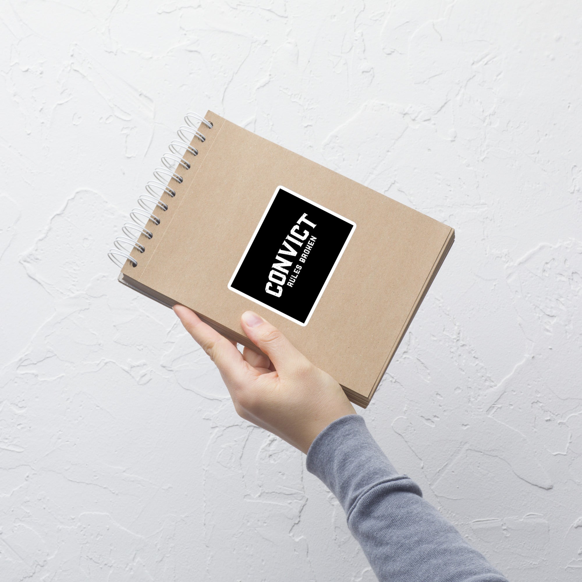 Convict “Rules Broken” Sticker