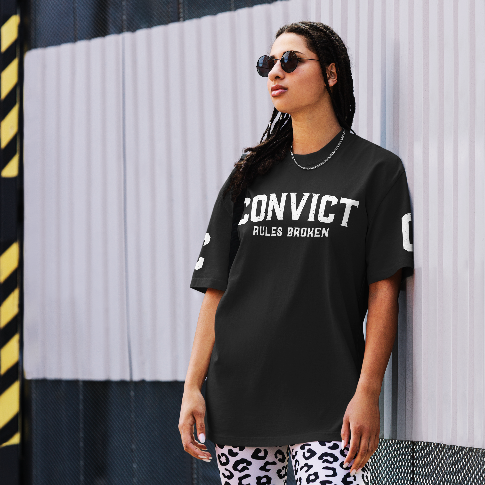 Convict Oversized Unisex Tee